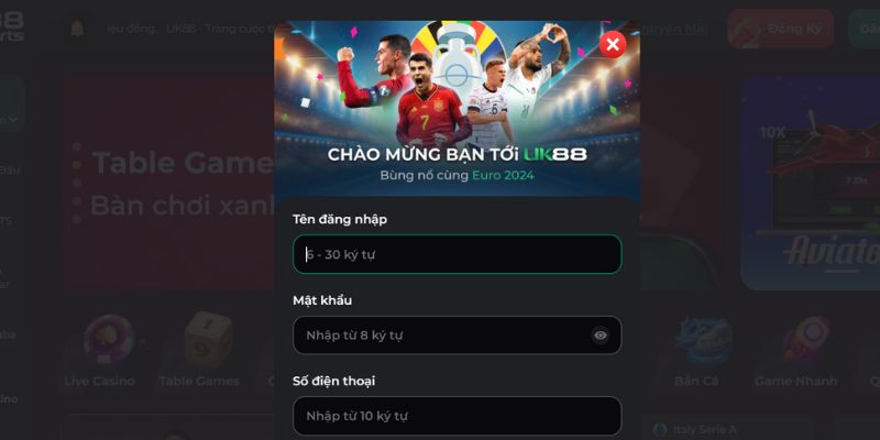 Điền thông tin theo mẫu để đăng nhập từ máy tính Điền thông tin theo mẫu để đăng nhập từ máy tính