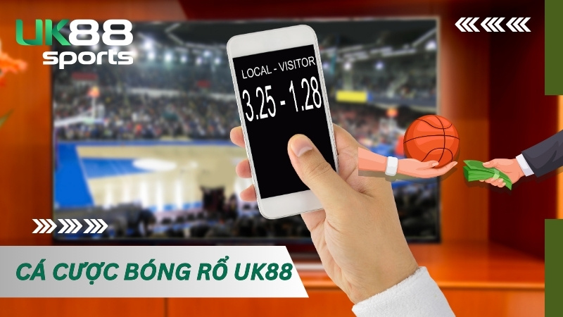 Kiến thức cá cược bóng rổ cơ bản tại UK88 giúp người chơi luôn thắng