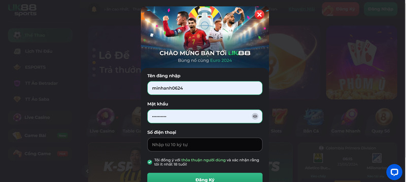 Đăng ký hội viên chính thức của UK88 để tham gia trải nghiệm trò chơi Nổ hũ Đăng ký hội viên chính thức của UK88 để tham gia trải nghiệm trò chơi Nổ hũ