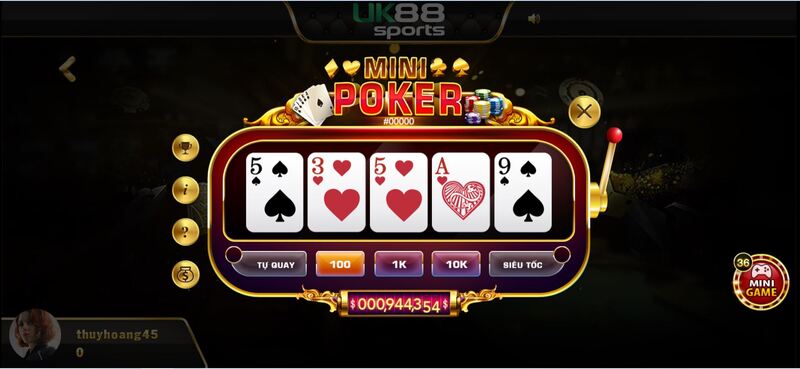 Game poker mini là tựa game bài hấp dẫn không nên bỏ qua Game poker mini là tựa game bài hấp dẫn không nên bỏ qua