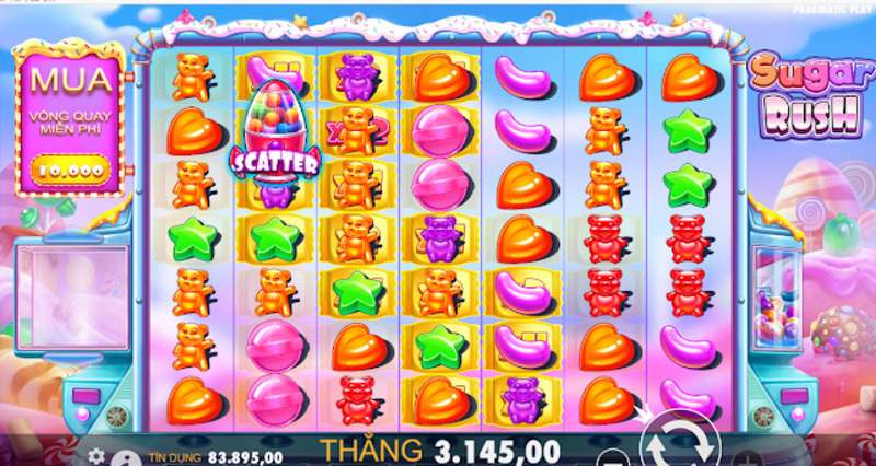 Giới thiệu về sản phẩm Nổ hũ Sugar Rush tại UK88 Giới thiệu về sản phẩm Nổ hũ Sugar Rush tại UK88